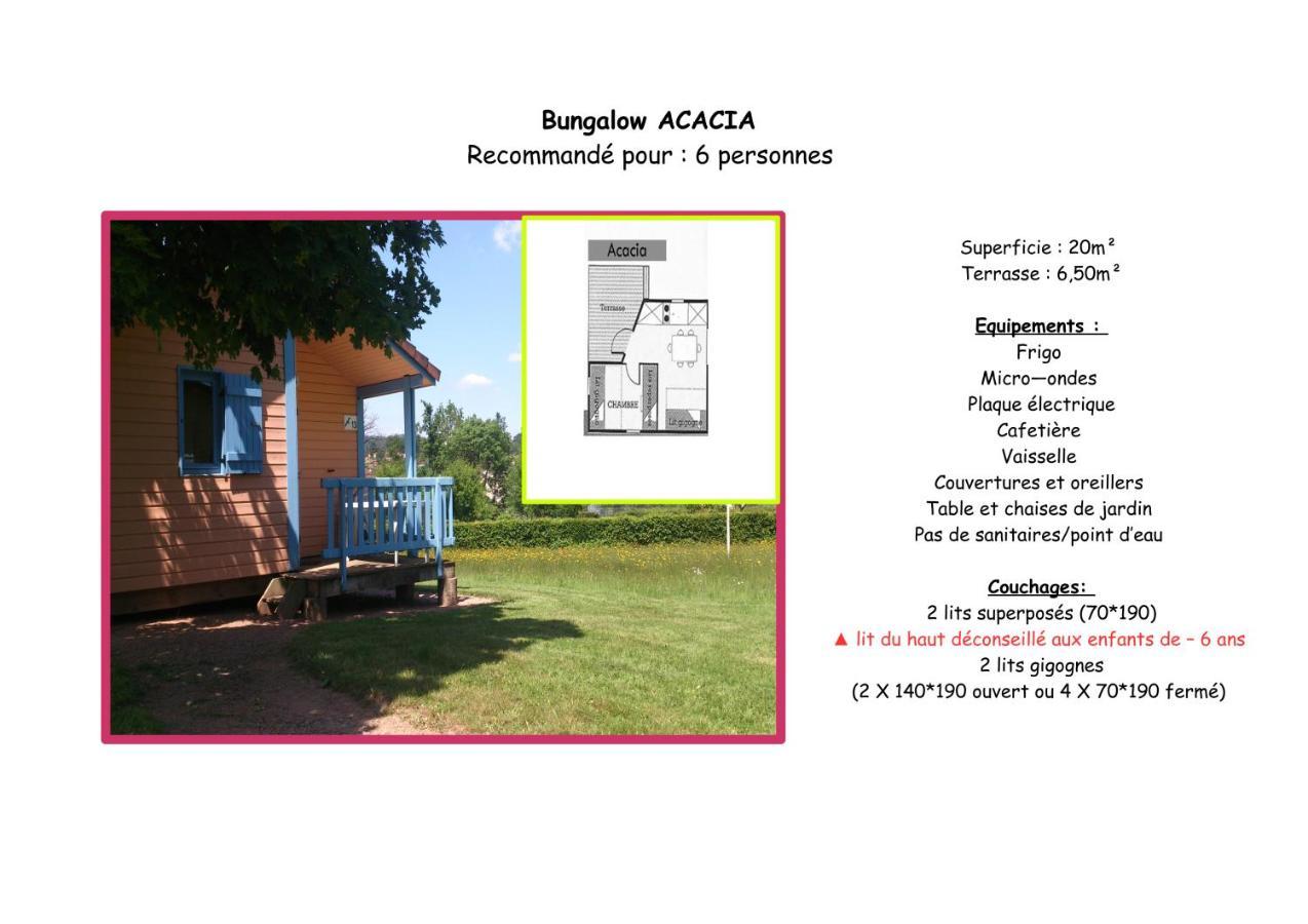 Camping Les Feuilles Chauffailles Extérieur photo