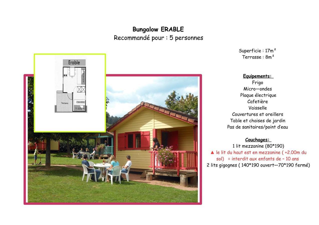 Camping Les Feuilles Chauffailles Extérieur photo
